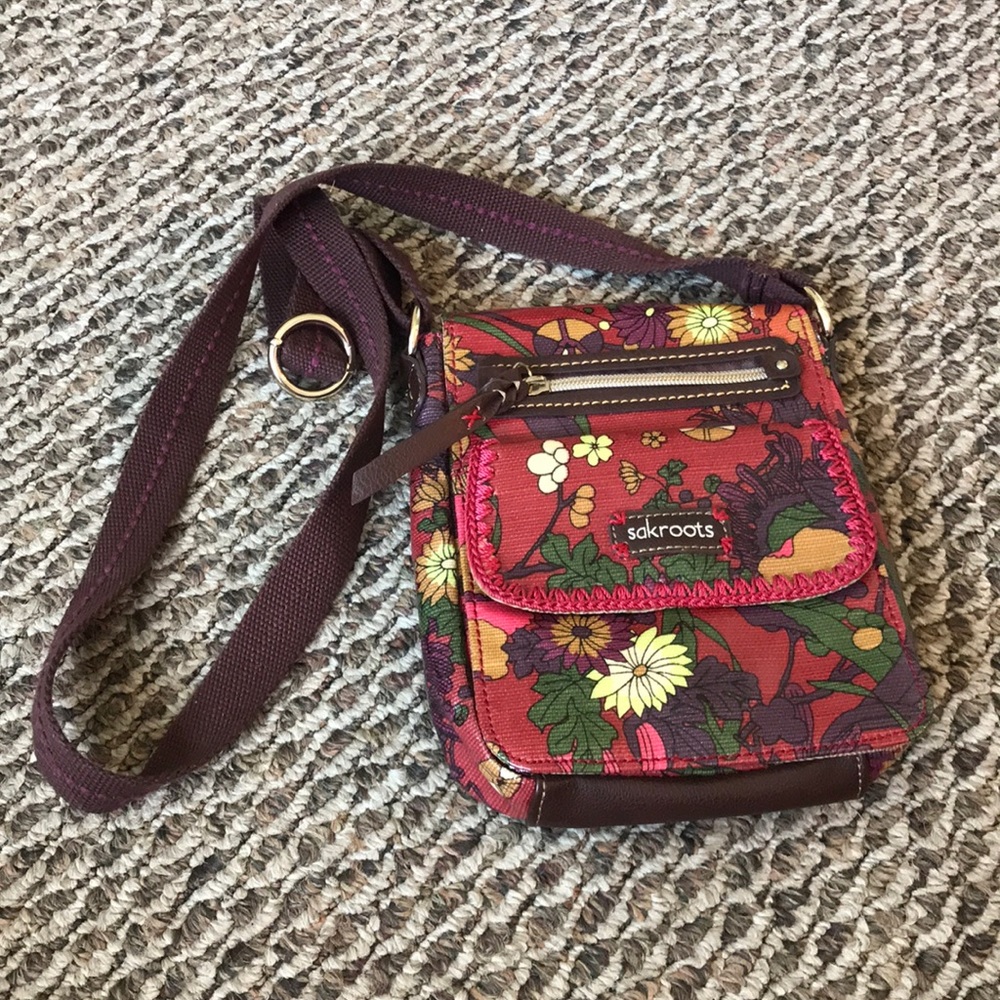 Sakroots Floral Crossbody